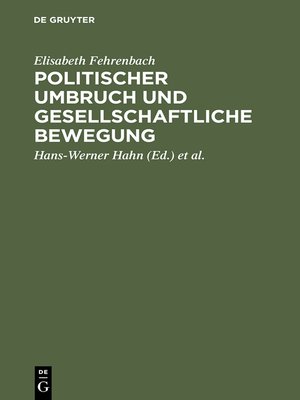 cover image of Politischer Umbruch und gesellschaftliche Bewegung